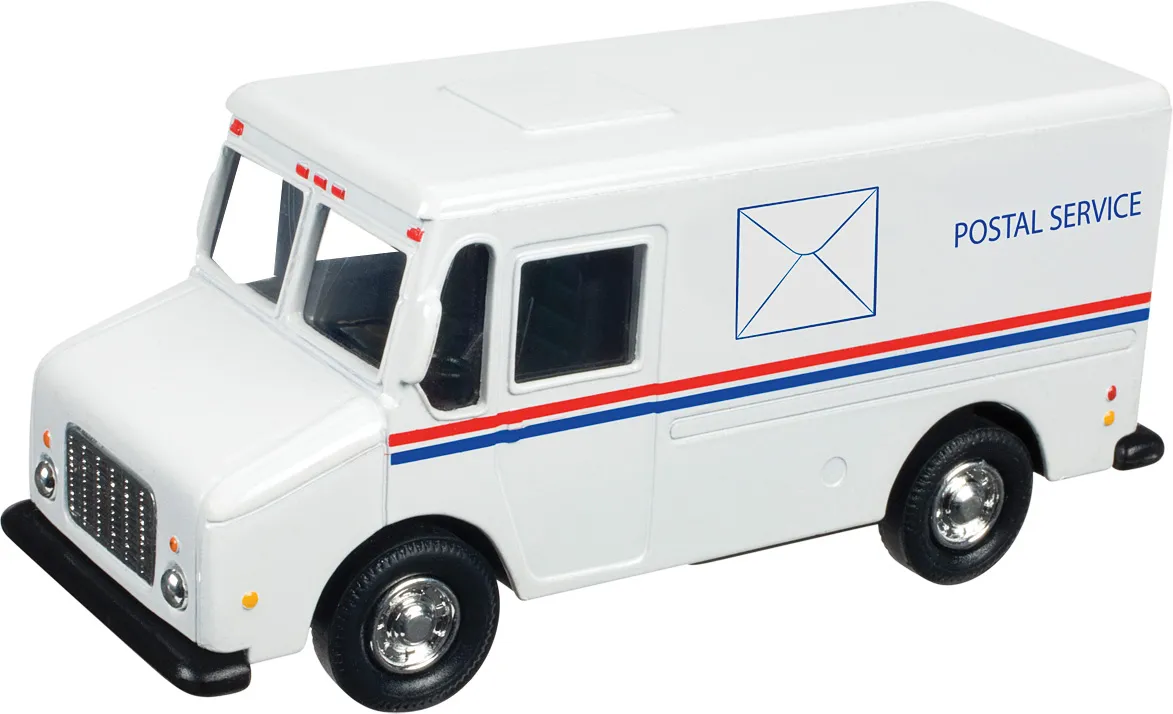 46288 rare diecast mail trucks