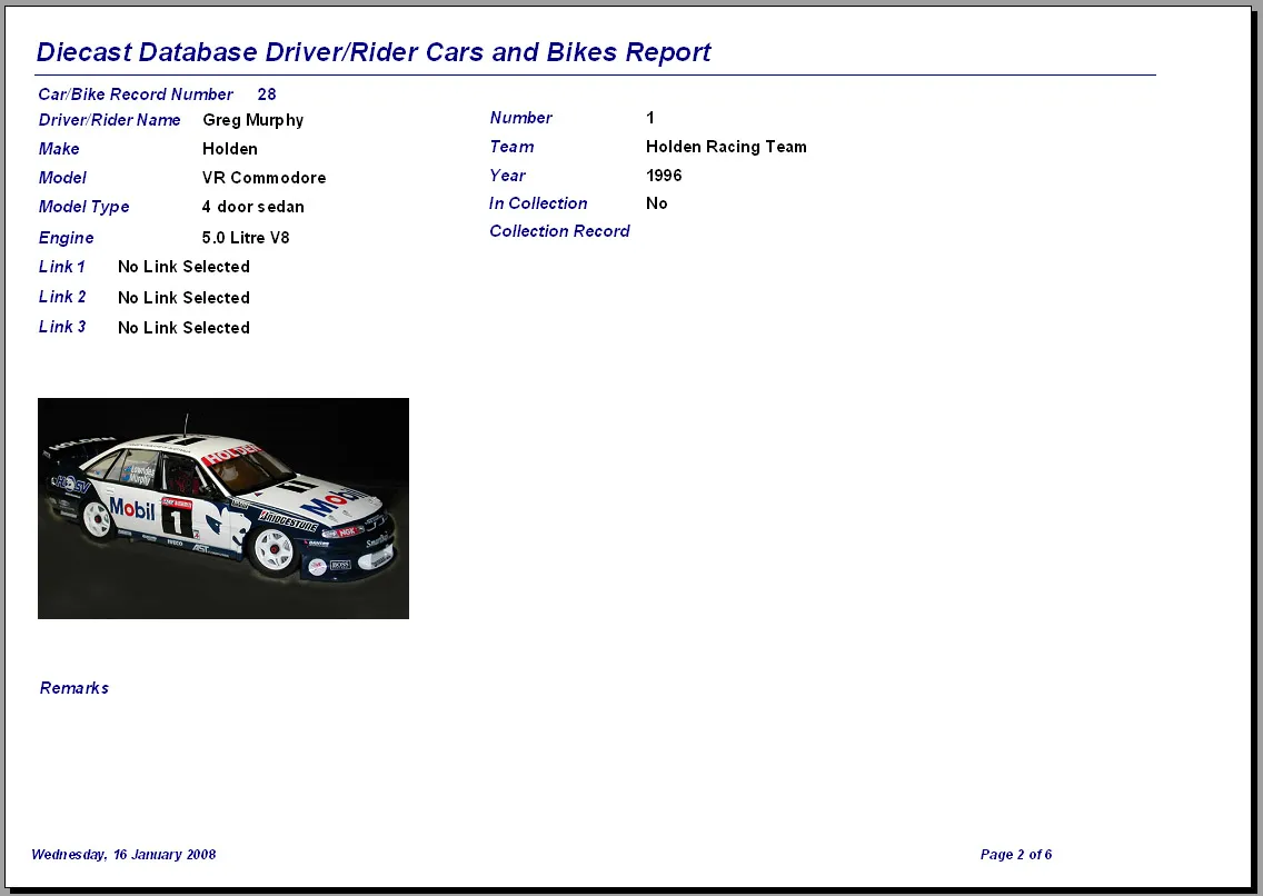46298 diecast database search