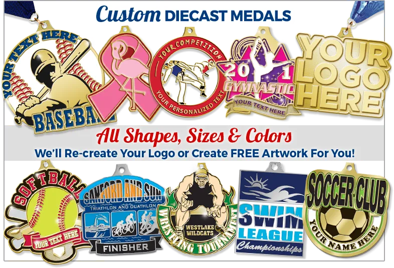 46344 custom diecast medals design 1