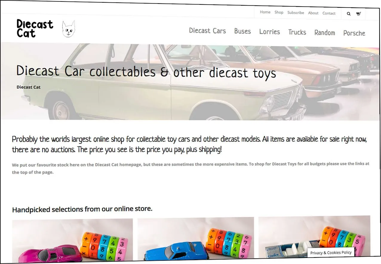 46397 selling diecast online