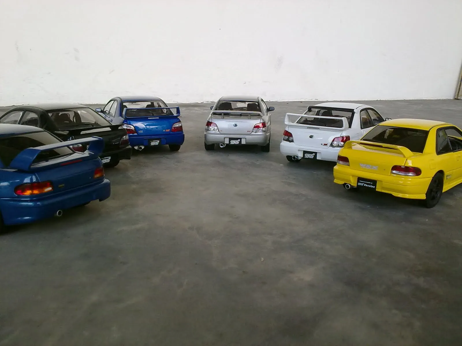 46496 subaru impreza wrx sti diecast