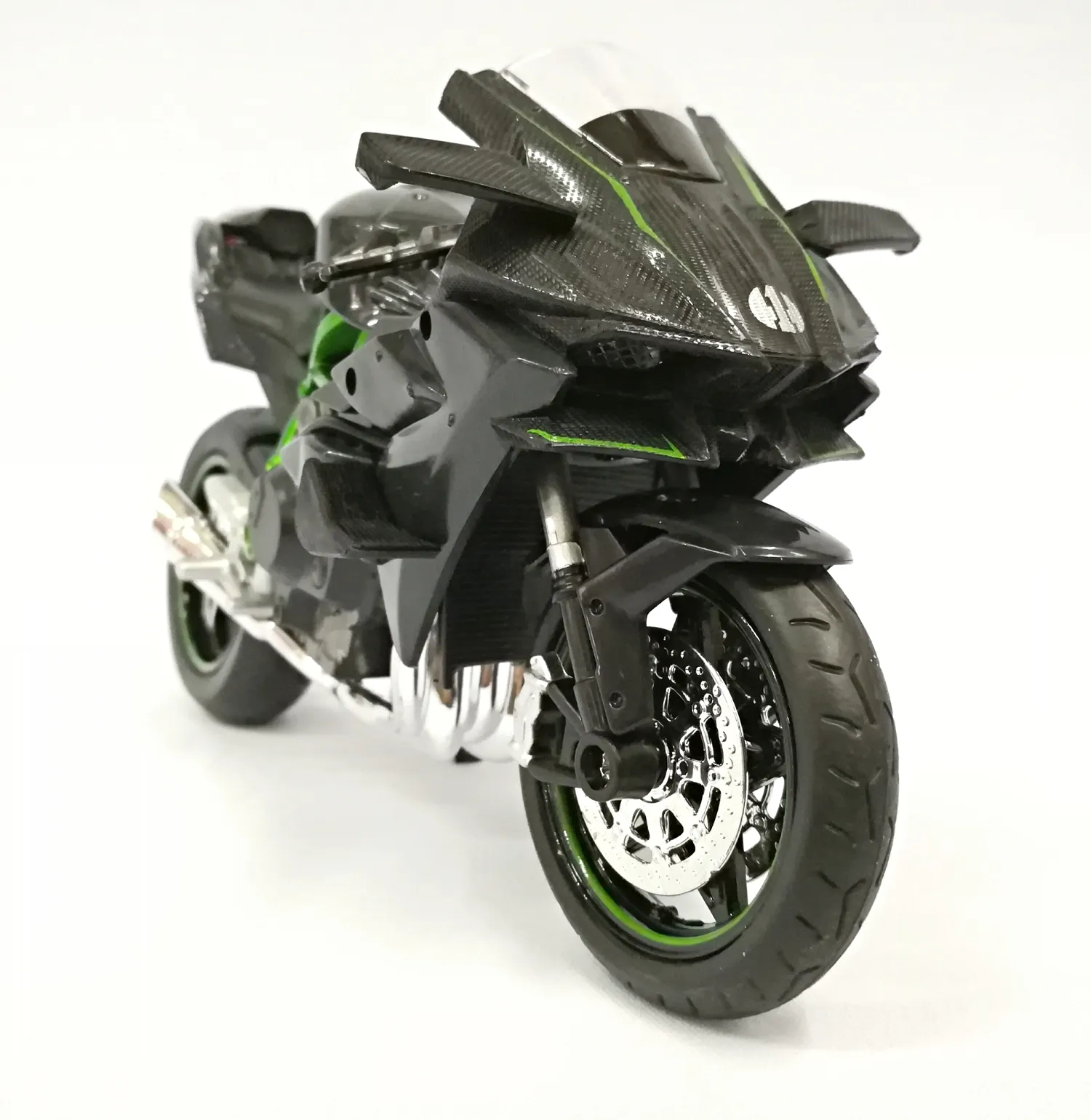 46564 kawasaki h2r diecast detailed view