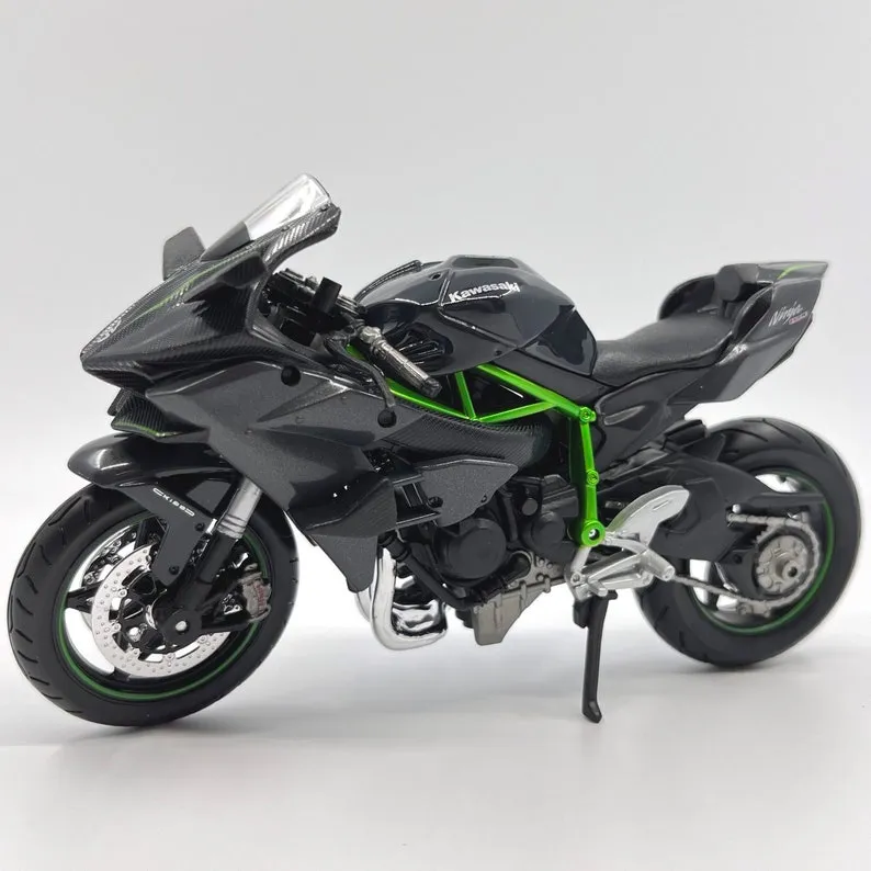 46564 kawasaki h2r diecast display