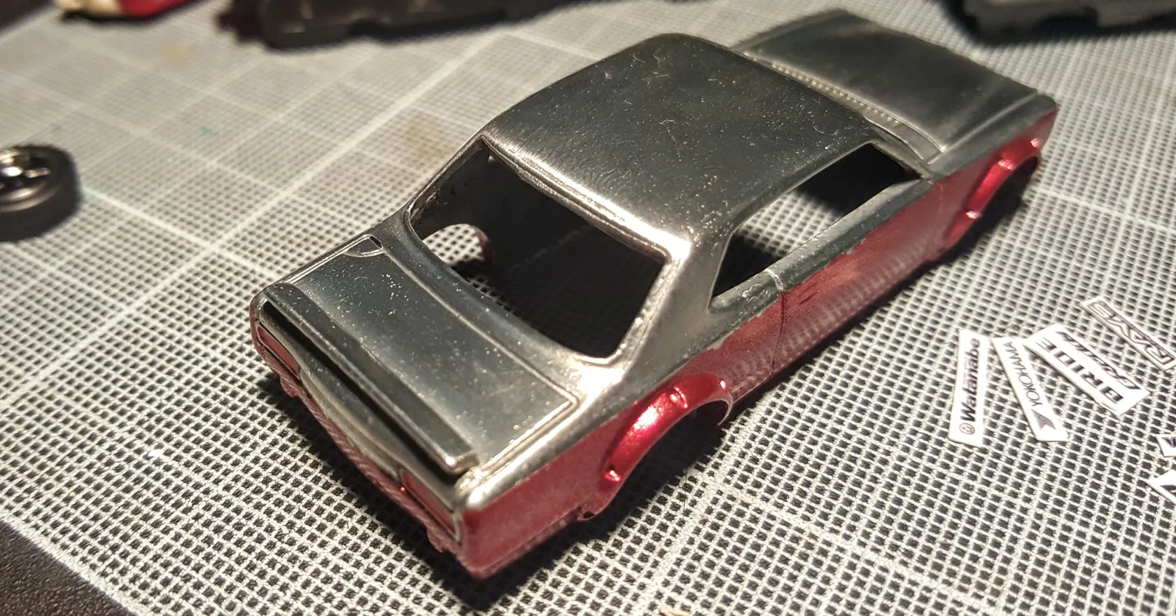 46573 waxing diecast car